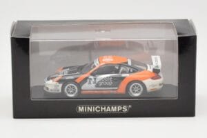 Porsche 911 997 GT3 Cup Noble Group #6 D. Watts Carrera Cup GB 2009 Minichamps 1:43 400076409 Metalas - nuotrauka 4 iš 4