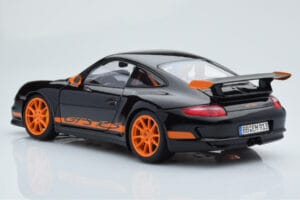 Porsche 911 997 GT3 RS Juodas AUTOart 1:18 WAP02112017 Metalas - nuotrauka 7 iš 8