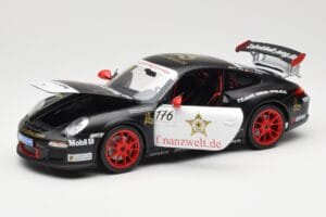 Porsche 911 997 GT3 RS #176 Team Ring Police VLN 2011 Norev 1:18 187570 Metalas - nuotrauka 2 iš 8