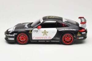 Porsche 911 997 GT3 RS #176 Team Ring Police VLN 2011 Norev 1:18 187570 Metalas - nuotrauka 4 iš 8