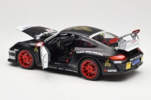 Porsche 911 997 GT3 RS #176 Team Ring Police VLN 2011 Norev 1:18 187570 Metalas - nuotrauka 5 iš 8