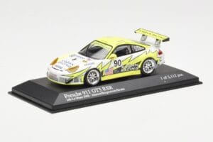 Porsche 911 997 GT3 RSR Krohn Racing #90 J. Bergmeister / T. Jonsson / T. Krohn 24 Hours of Le Mans 2006 Minichamps 1:43 4000 - nuotrauka 2 iš 4