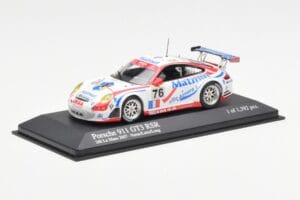 Porsche 911 997 GT3 RSR Matmut #76 P. Narac / R. Lietz / P. Long 24 Hours of Le Mans 2007 Minichamps 1:43 400076776 Metalas - nuotrauka 2 iš 4
