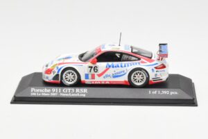 Porsche 911 997 GT3 RSR Matmut #76 P. Narac / R. Lietz / P. Long 24 Hours of Le Mans 2007 Minichamps 1:43