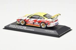 Porsche 911 997 GT3 RSR #31 J. Bergmeister / P. Long / L. Luhr 12 Hours of Sebring Class Winners 2005 Minichamps 1:43 4000564 - nuotrauka 3 iš 4