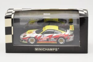 Porsche 911 997 GT3 RSR #31 J. Bergmeister / P. Long / L. Luhr 12 Hours of Sebring Class Winners 2005 Minichamps 1:43 4000564 - nuotrauka 4 iš 4
