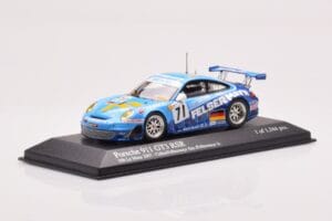 Porsche 911 997 GT3 RSR #71 Felbermayr-Proton M. Collin 24 Hours of Le Mans 2007 Minichamps 1:43 400076771 Metalas - nuotrauka 2 iš 4