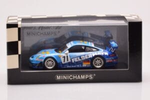 Porsche 911 997 GT3 RSR #71 Felbermayr-Proton M. Collin 24 Hours of Le Mans 2007 Minichamps 1:43 400076771 Metalas - nuotrauka 4 iš 4