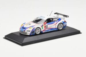 Porsche 911 997 GT3 RSR #93 Nielsen / C. Ehret / A. Simonsen 24 Hours of Le Mans 2007 Minichamps 1:43 400076793 Metalas - nuotrauka 2 iš 4