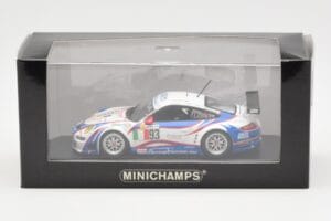 Porsche 911 997 GT3 RSR #93 Nielsen / C. Ehret / A. Simonsen 24 Hours of Le Mans 2007 Minichamps 1:43 400076793 Metalas - nuotrauka 4 iš 4