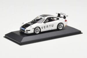 Porsche 911 997 GT3 Cup Vertu #5 N. Albon Porsche Carrera Cup Asia Macau 2009 Minichamps 1:43 400076405 Metalas - nuotrauka 2 iš 4