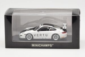Porsche 911 997 GT3 Cup Vertu #5 N. Albon Porsche Carrera Cup Asia Macau 2009 Minichamps 1:43 400076405 Metalas - nuotrauka 4 iš 4