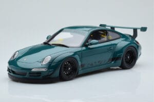 Porsche 911 997 RWB Syunkashuto Žalias GT Spirit 1:18