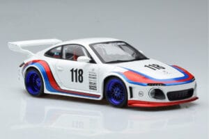 Porsche 911 997.2 RWB n118 Old New Martini MCG 1:18 MCG18328 Metalas - nuotrauka 4 iš 6