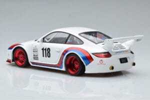 Porsche 911 997.2 RWB n118 Old New Martini MCG 1:18 MCG18328 Metalas - nuotrauka 5 iš 6