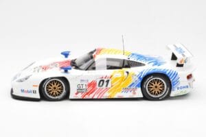Porsche 911 GT1 #1 A. McNish / R. Sullivan / U. Alzen Rohr Motorsport Daytona 24 Hours 1998 UT Models 1:18 39611 Metalas - nuotrauka 3 iš 6