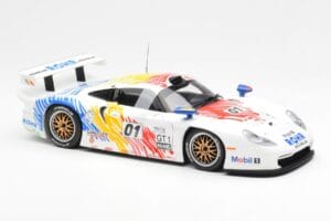 Porsche 911 GT1 #1 A. McNish / R. Sullivan / U. Alzen Rohr Motorsport Daytona 24 Hours 1998 UT Models 1:18 39611 Metalas - nuotrauka 4 iš 6