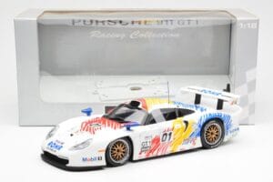 Porsche 911 GT1 #1 A. McNish / R. Sullivan / U. Alzen Rohr Motorsport Daytona 24 Hours 1998 UT Models 1:18 39611 Metalas - nuotrauka 6 iš 6