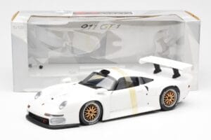 Porsche 911 GT1 Baltas UT Models 1:18 180966699 Metalas - nuotrauka 6 iš 6