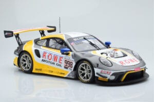 Porsche 911 GT3 R Rowe Racing #998 F. Makowiecki / A. Pilet / N. Tandy 2nd Place 24 Hours of Spa-Francorchamps 2019 Minichamp - nuotrauka 4 iš 6
