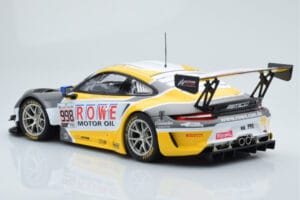 Porsche 911 GT3 R Rowe Racing #998 F. Makowiecki / A. Pilet / N. Tandy 2nd Place 24 Hours of Spa-Francorchamps 2019 Minichamp - nuotrauka 5 iš 6