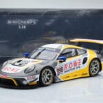 Porsche 911 GT3 R Rowe Racing #998 F. Makowiecki / A. Pilet / N. Tandy 2nd Place 24 Hours of Spa-Francorchamps 2019 Minichamp - image 6 of 6
