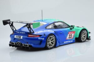 Porsche 911 GT3 R Falken Motorsports #33 K. Bachler / M. Muller / T. Engelhart / M. Werner 24 Hours of Nurburgring 2020 Minic - nuotrauka 2 iš 6