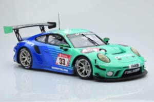 Porsche 911 GT3 R Falken Motorsports #33 K. Bachler / M. Muller / T. Engelhart / M. Werner 24 Hours of Nurburgring 2020 Minic - nuotrauka 4 iš 6