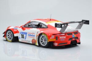 Porsche 911 GT3 R Frikadelli Racing Team #30 M. Muller / M. Arnold / F. Henzler / M. Campbell 24 Hours of Nurburgring 2018 Mi - nuotrauka 5 iš 6