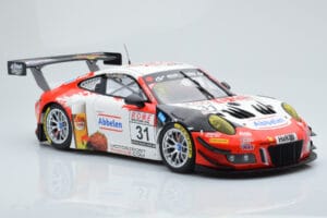 Porsche 911 GT3 R Frikadelli Racing Team #31 M. Arnold / I. Fernandez Winners VLN Round 3 2018 Minichamps 1:18 153186991 Meta - nuotrauka 4 iš 6