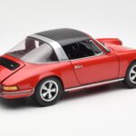 Porsche 911 Targa S Raudonas Schuco 1:18 - image 4 of 9