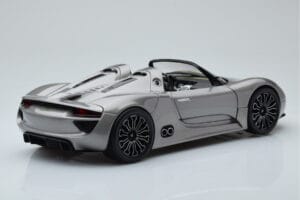Porsche 918 Spyder Prototipas Pilkas Metalinis Minichamps 1:18 110060030 Metalas - nuotrauka 3 iš 7