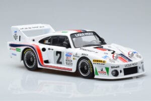 Porsche 935J #2 Liqui Moly R. Stommelen / R. Joest / V. Merl 24 Hours of Daytona Winner 1980 MCG 1:18 MCG18803R Metalas - nuotrauka 4 iš 6