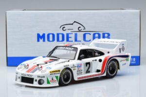 Porsche 935J #2 Liqui Moly R. Stommelen / R. Joest / V. Merl 24 Hours of Daytona Winner 1980 MCG 1:18 MCG18803R Metalas - nuotrauka 6 iš 6