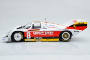 Porsche 956K Lindsay Saker #8 B. Wollek / C. Serra / S. Johansson 1000km Kyalami 1983 Minichamps 1:18 155836698 Metalas - nuotrauka 3 iš 6