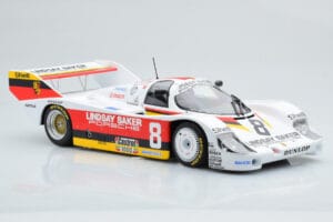 Porsche 956K Lindsay Saker #8 B. Wollek / C. Serra / S. Johansson 1000km Kyalami 1983 Minichamps 1:18 155836698 Metalas - nuotrauka 4 iš 6