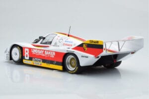 Porsche 956K Lindsay Saker #8 B. Wollek / C. Serra / S. Johansson 1000km Kyalami 1983 Minichamps 1:18 155836698 Metalas - nuotrauka 5 iš 6