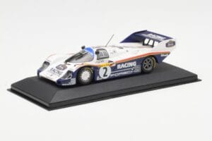 Porsche 956K #2 D. Bell / S. Bellof Winner 1000km of Fuji 1983 Minichamps 1:43 SBC009 Metalas - nuotrauka 2 iš 4