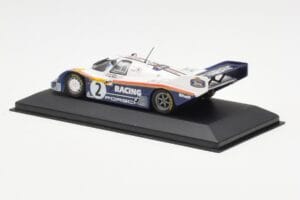 Porsche 956K #2 D. Bell / S. Bellof Winner 1000km of Fuji 1983 Minichamps 1:43 SBC009 Metalas - nuotrauka 3 iš 4