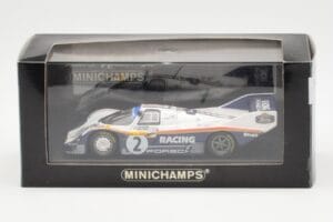 Porsche 956K #2 D. Bell / S. Bellof Winner 1000km of Fuji 1983 Minichamps 1:43 SBC009 Metalas - nuotrauka 4 iš 4