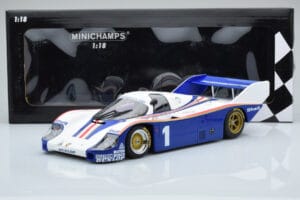 Porsche 956K Porsche System Racing #1 J. Ickx / D. Bell Class Winners Silverstone 6 Hours 1982 Minichamps 1:18 155826601 Meta - nuotrauka 5 iš 5