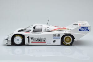Porsche 956K Warsteiner #1 B. Wollek / S. Johansson DRM Zolder Winner 1983 Minichamps 1:18 CA-WOL-06 Metalas - nuotrauka 3 iš 6