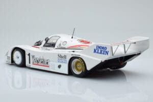 Porsche 956K Warsteiner #1 B. Wollek / S. Johansson DRM Zolder Winner 1983 Minichamps 1:18 CA-WOL-06 Metalas - nuotrauka 5 iš 6