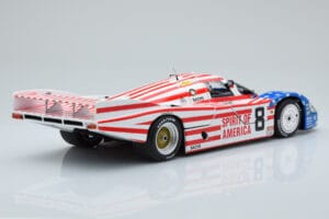 Porsche 956L Spirit of America #8 G. Follmer / J. Morton / K. Miller 24 Hours of Le Mans 1986 Minichamps 1:18 180866508 Metal - nuotrauka 3 iš 8