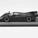 Porsche 962 Dauer Street Matinis Juodas Minichamps 1:43