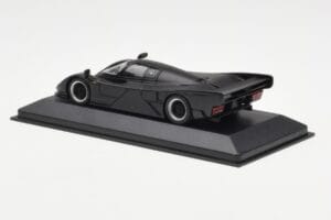 Porsche 962 Dauer Street Matinis Juodas Minichamps 1:43 430064002 Metalas - nuotrauka 3 iš 4
