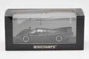 Porsche 962 Dauer Street Matinis Juodas Minichamps 1:43 430064002 Metalas - nuotrauka 4 iš 4