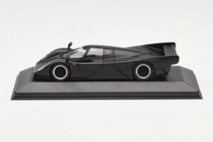 Porsche 962 Dauer Street Matinis Juodas Minichamps 1:43