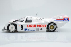 Porsche 962C Kremer Racing Liqui Moly #9 M. Winkelhock 3rd Place Norisring Trophy 1985 Minichamps 1:18 155856509 Metalas - nuotrauka 3 iš 6