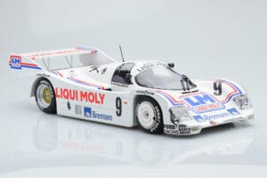 Porsche 962C Kremer Racing Liqui Moly #9 M. Winkelhock 3rd Place Norisring Trophy 1985 Minichamps 1:18 155856509 Metalas - nuotrauka 4 iš 6